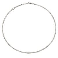 Collana Fope Donna PAVE in Oro bianco Diamante 0.19 Ct 730C PAVE - 730C PAVE